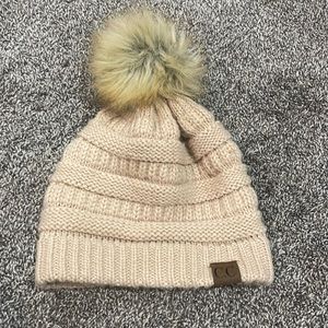 C.C Pom Beanie Hat